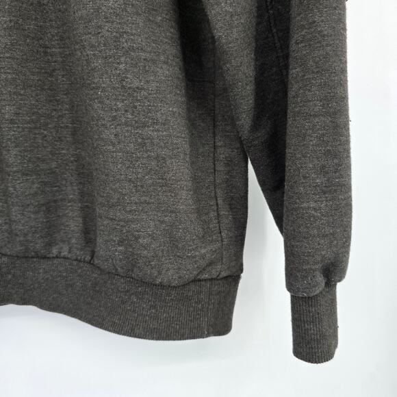 Full Tilt Women's Oversized Boston Massachusetts Embroidered Crewneck Sweatshirt - Picture 9 of 11